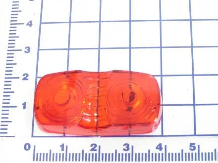 Red Lens, Rectangular - 061-800