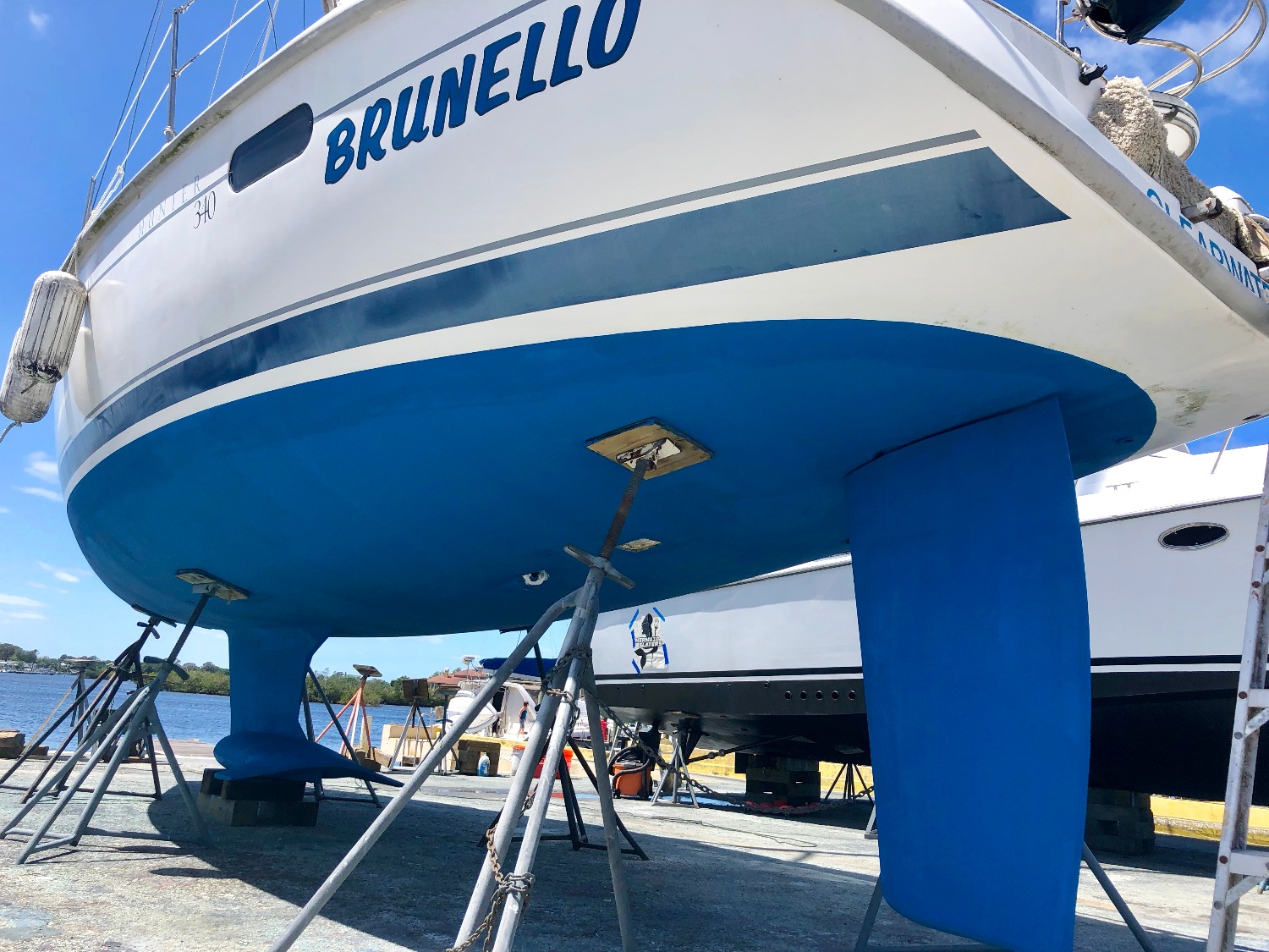 Bottom Paint Tarpon Springs ATW Marine Service