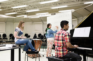 Students in Music Room