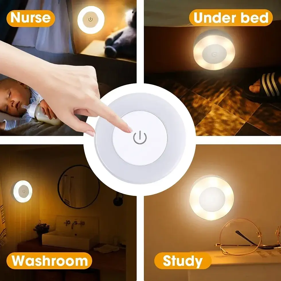Thumbnail: Led Light Portable USB Rechargeable Night Light 
