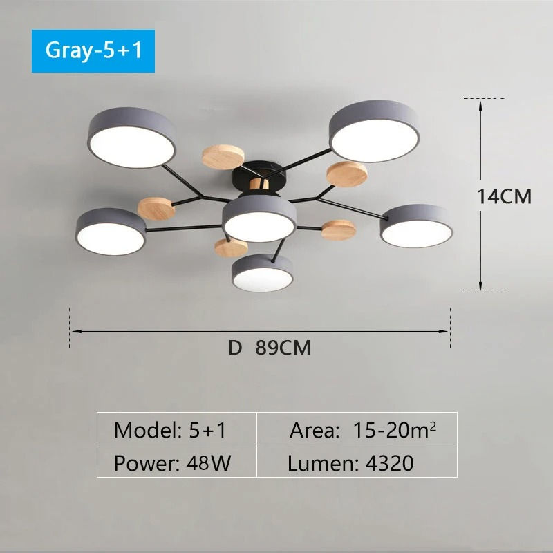 Thumbnail: LED Chandelier with 3 Different Colors