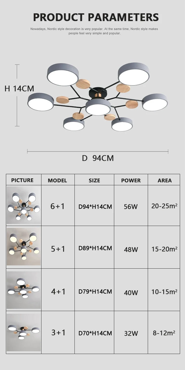 Thumbnail: LED Chandelier with 3 Different Colors
