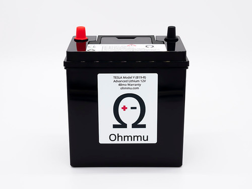 [PRE-ORDER] 12V Lithium Battery for TESLA Model Y | ohmmu.com