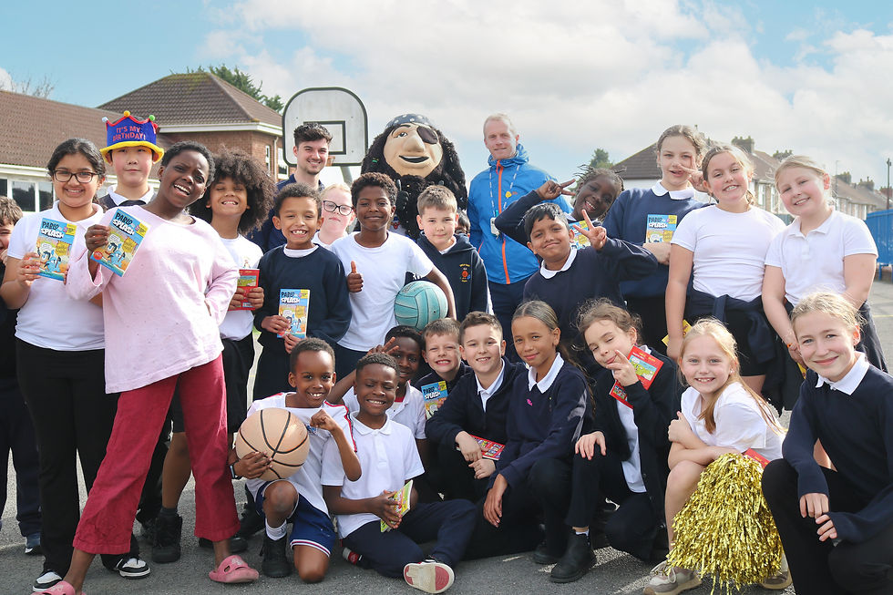 Image: Bristol Rovers Community Trust, Shield Road Primary School 05/03/26