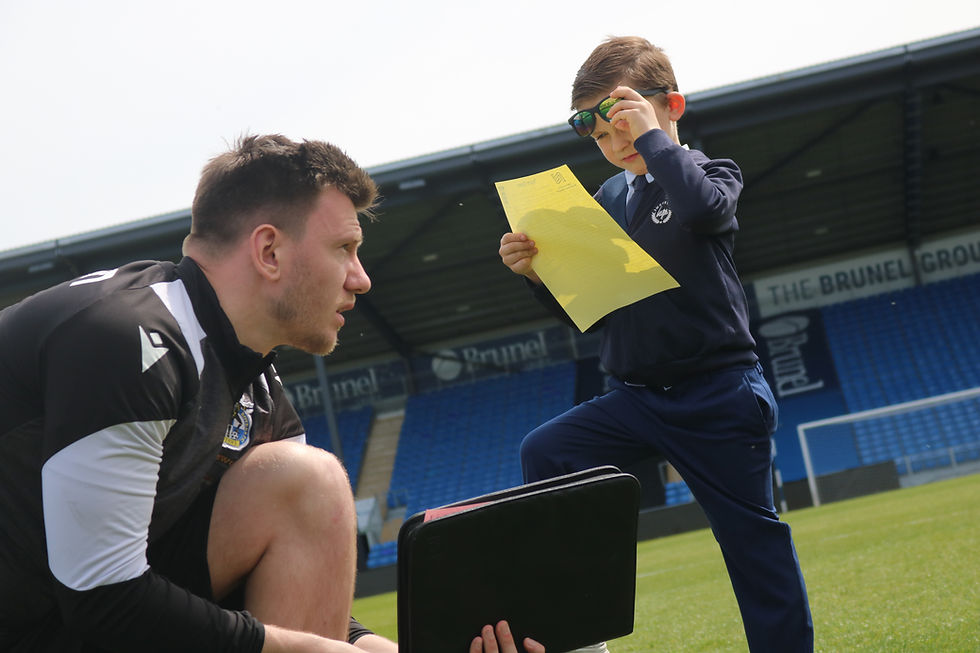 Image: Jack Mason joins Bristol Rovers Womens Coaching Staff for final game 25/26 Season.