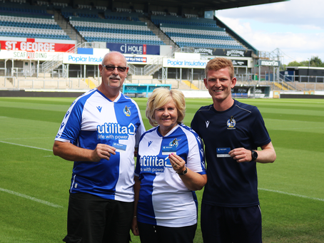 Bristol Rovers Community Trust proudly donates season tickets to Bristol Foster Carers Association