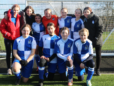 Kings Oak Academy represent Bristol Rovers in the EFL Girls Cup