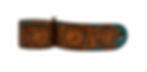 Thumbnail: 2"" Cuff, Hand carved and painted