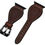 Thumbnail: Leather Watch Band - Genuine Buffalo, Burgundy