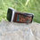 Thumbnail: Leather Watch Band - Hand Carved Floral Design, Turquoise Background