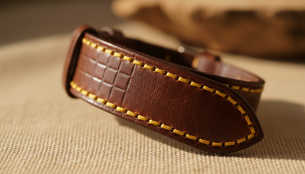Handcrafted Leather Straps: Care and Quality