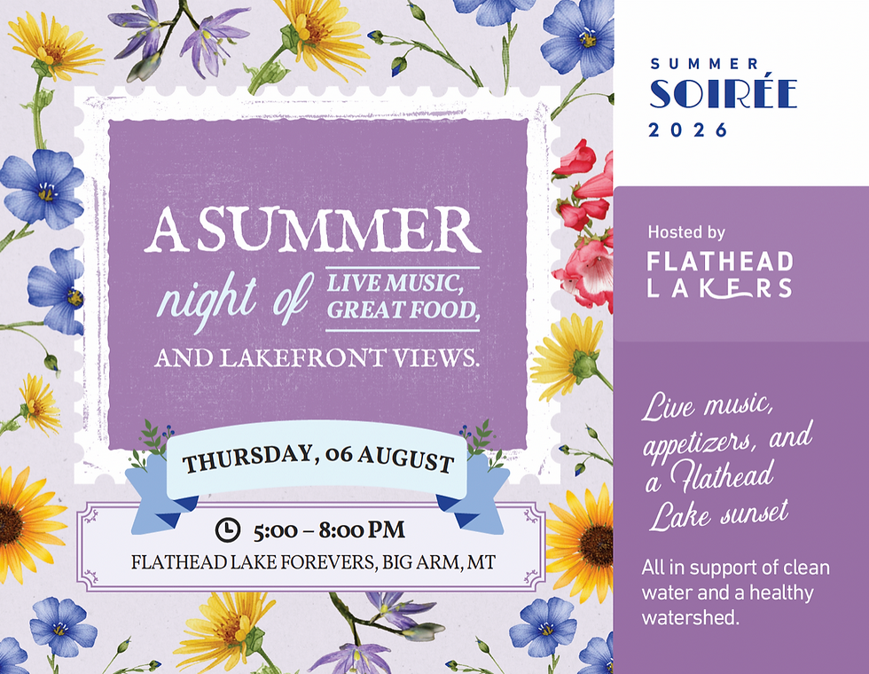 A Summer Soirée on Flathead Lake