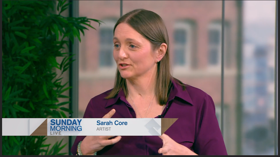 Sarah on BBC Sunday Morning March 2023