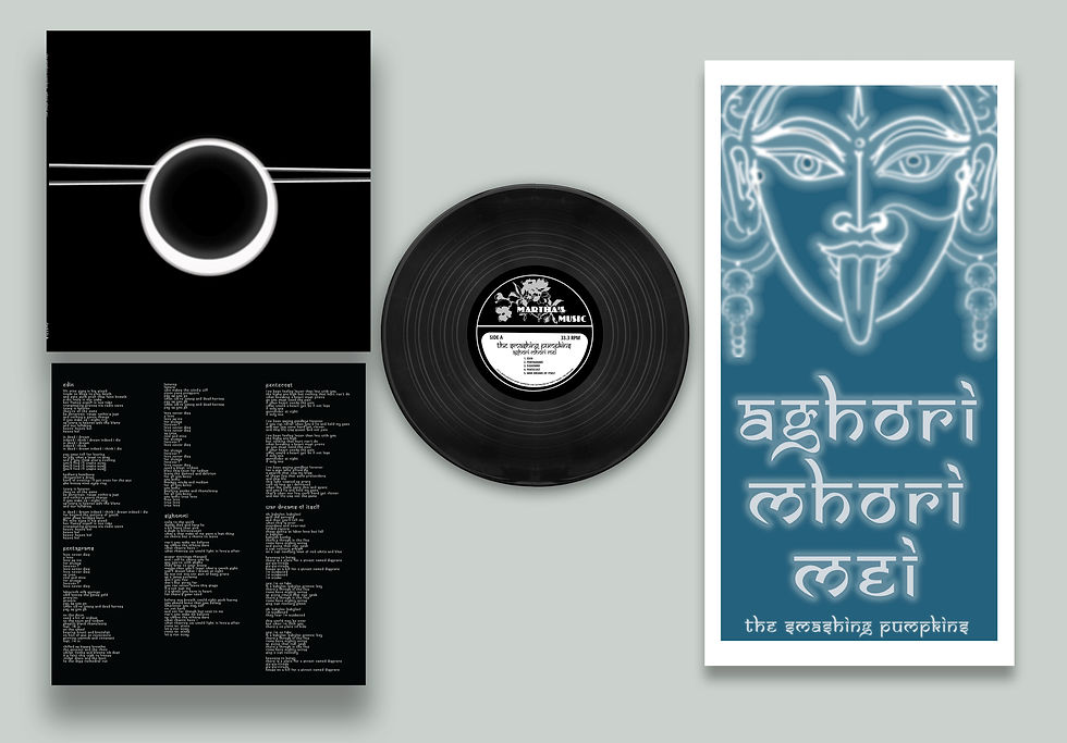 Thumbnail: SMASHING PUMPKINS - Aghori Mhori Mei (Black Vinyl + Poster)