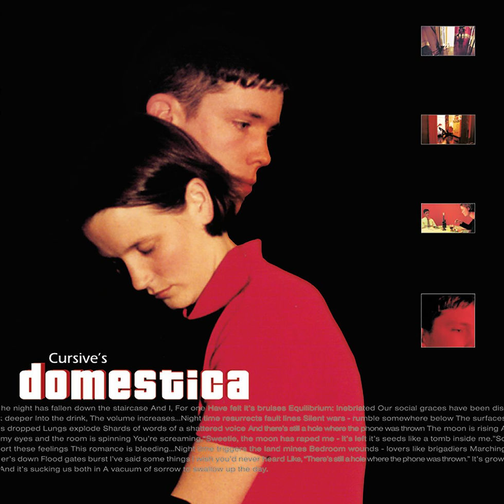 CURSIVE - Domestica (1LP Red Smoke Vinyl)