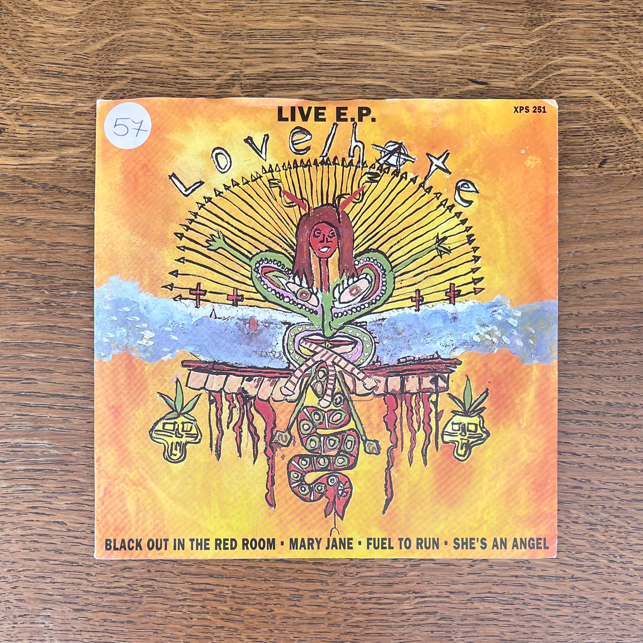 LOVE/HATE - Live E.P (7" Promo)