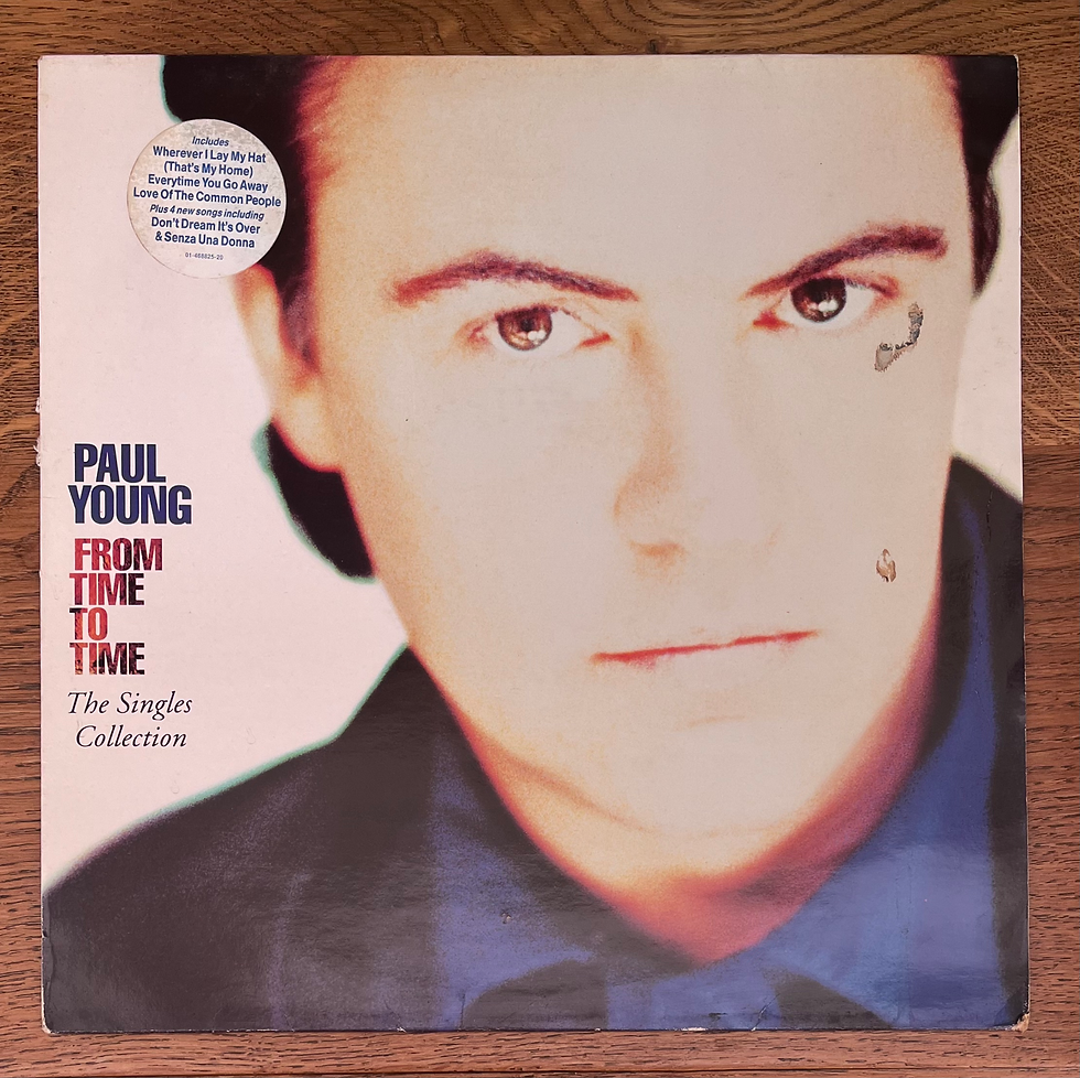 PAUL YOUNG - From Time To Time (The Singles Collection) 1LP Black Vinyl