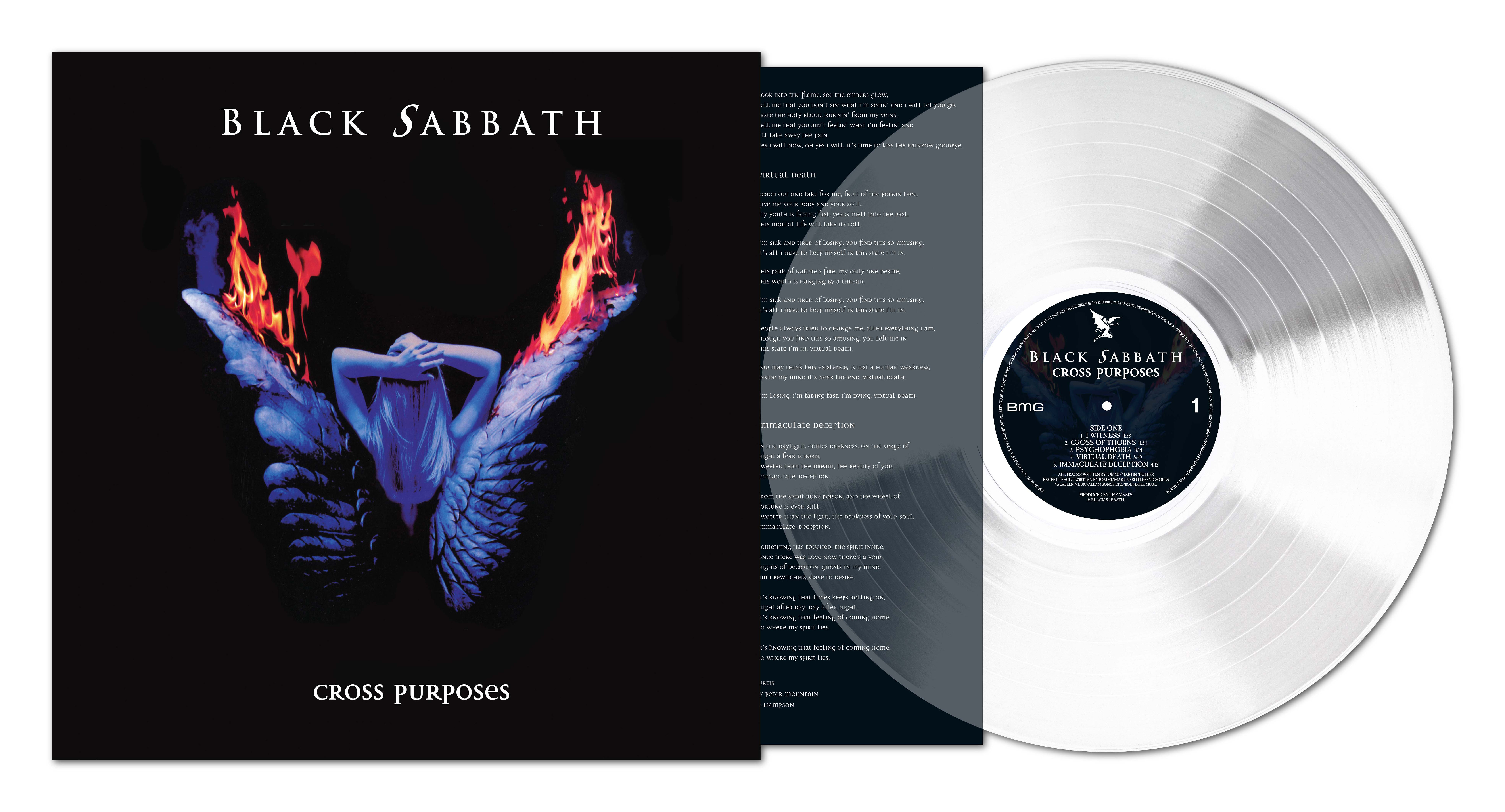 BLACK SABBATH - Cross Purposes (2024 Remaster Ultra Clear Vinyl) Ltd Ed.