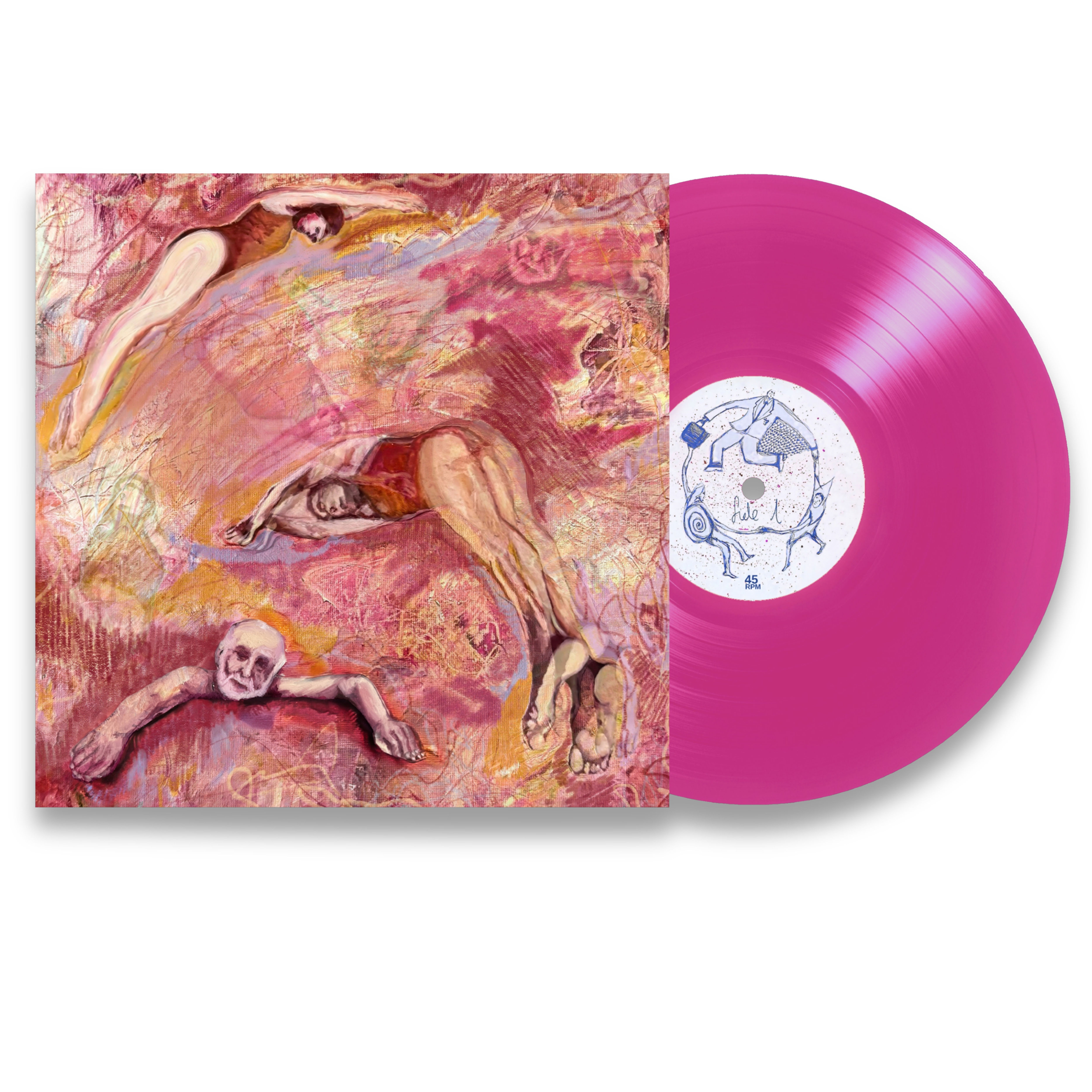 JO FROM SCHOOL - Grace, Flair And Distance (Ltd Ed. 12" EP Magenta Vinyl)