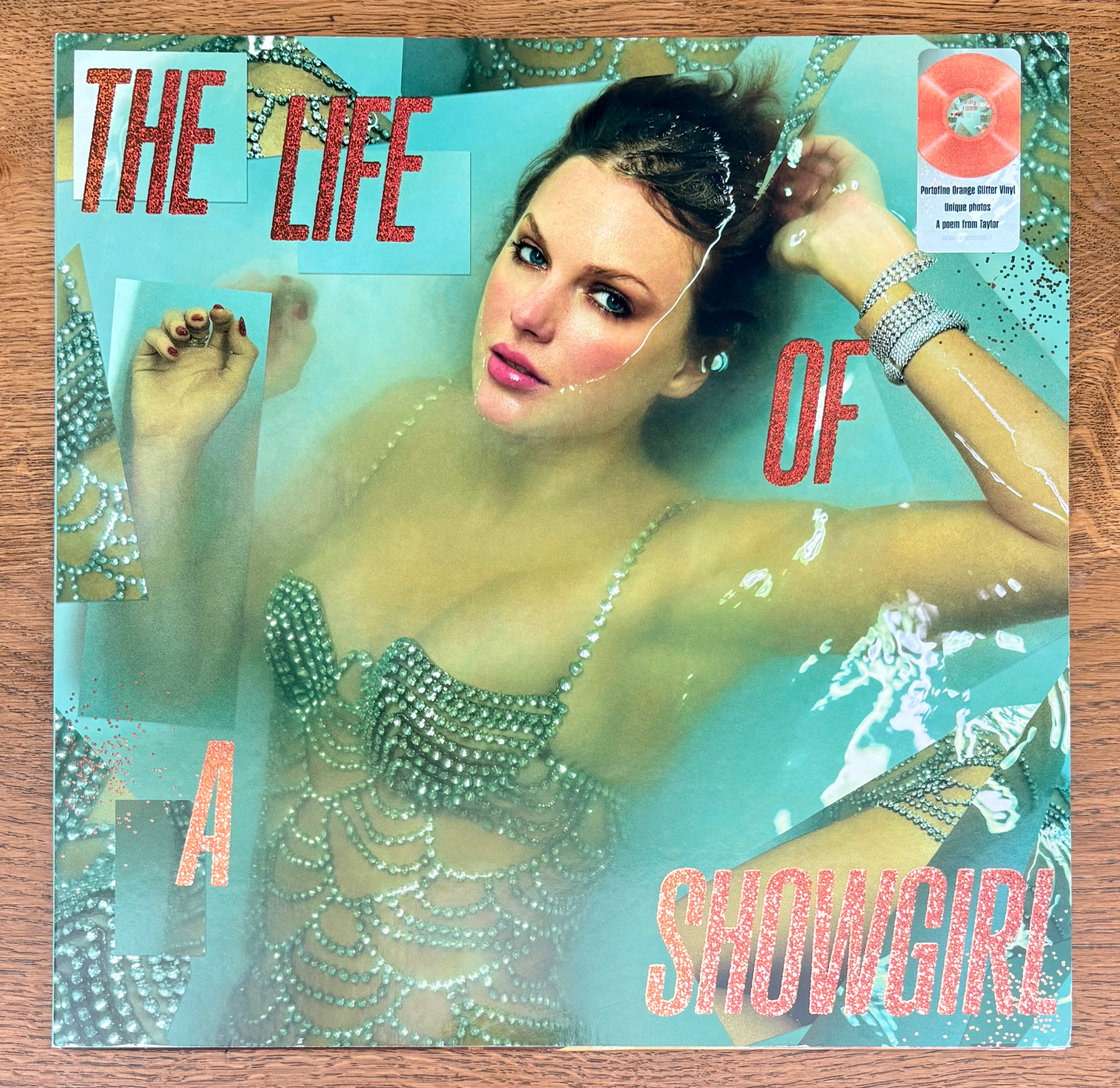TAYLOR SWIFT - The Life Of A Showgirl (1LP Orange Glitter Vinyl)