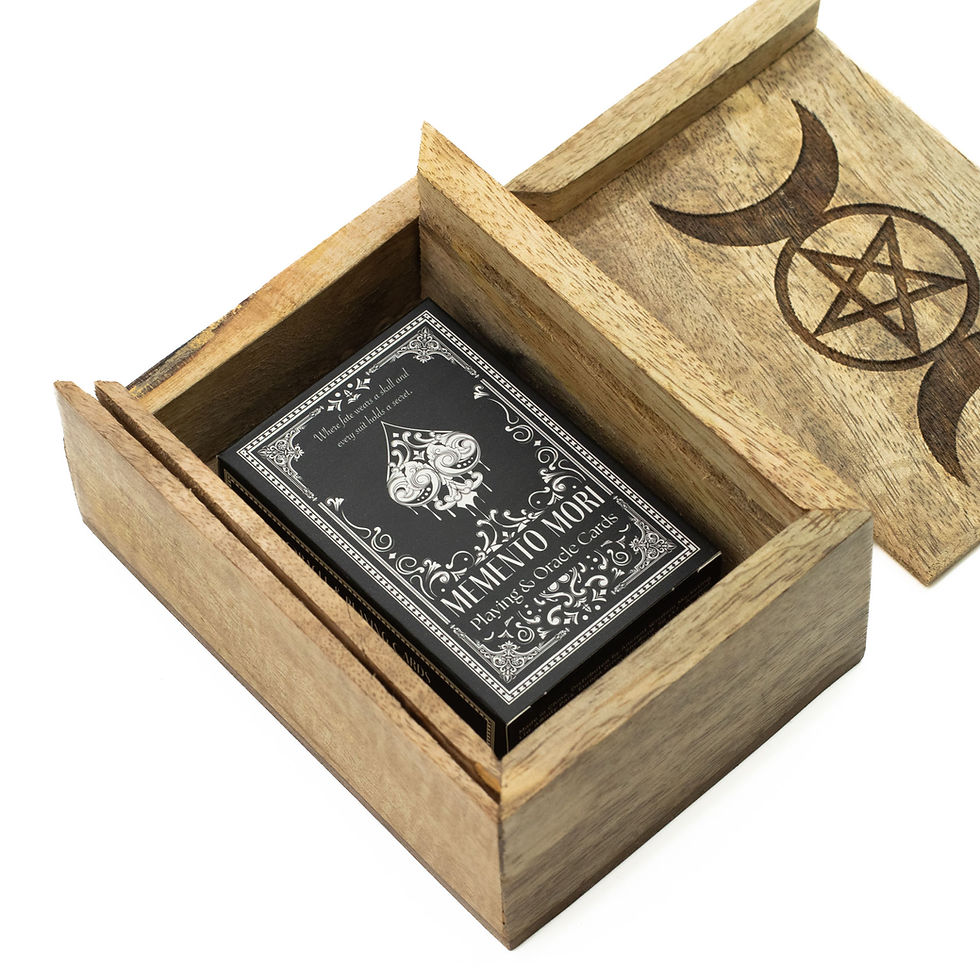 Thumbnail: SMALL CARD BOX WITH CARD HOLDER