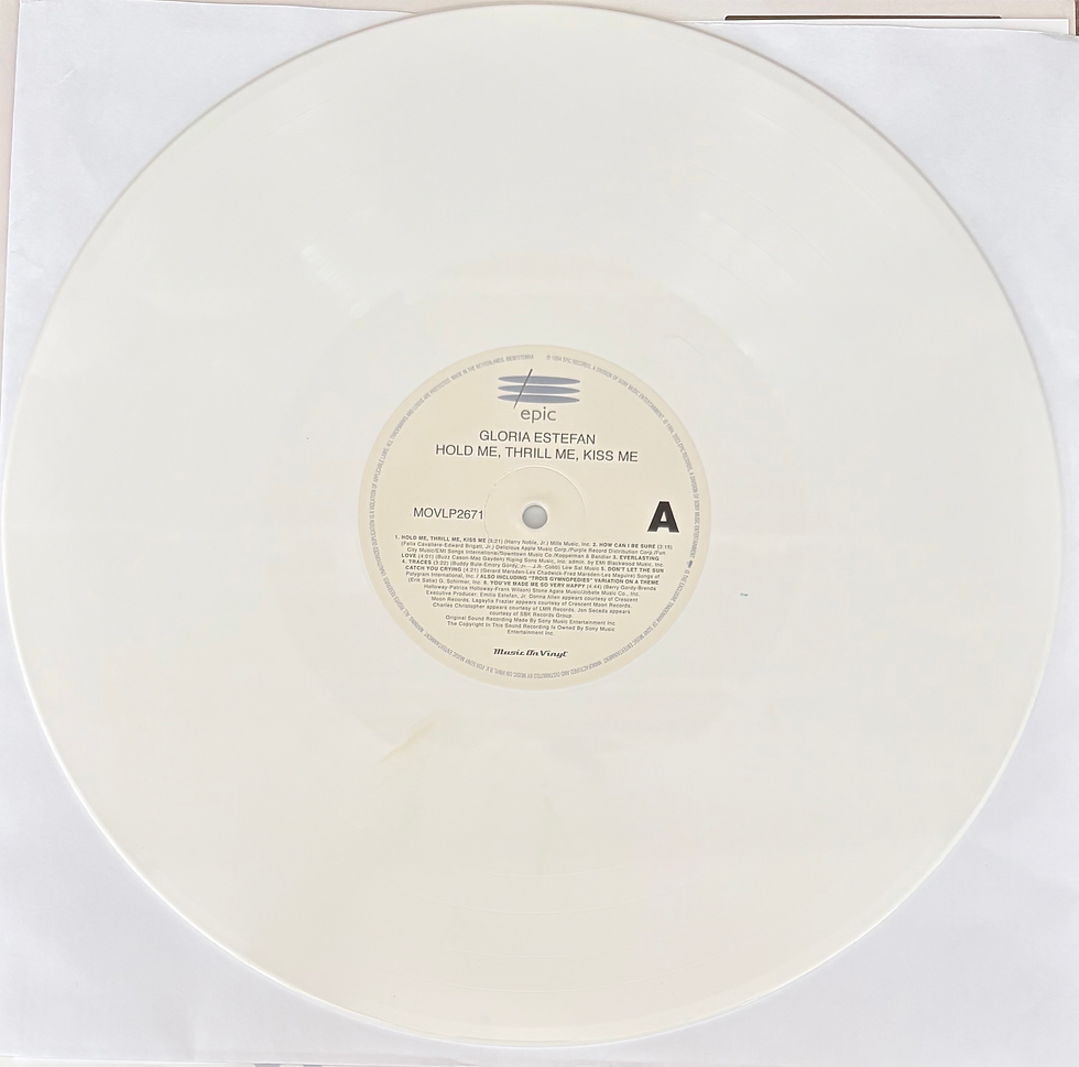 Thumbnail: GLORIA ESTEFAN - Hold Me, Thrill Me, Kiss Me (1LP Ltd Ed. White Vinyl)