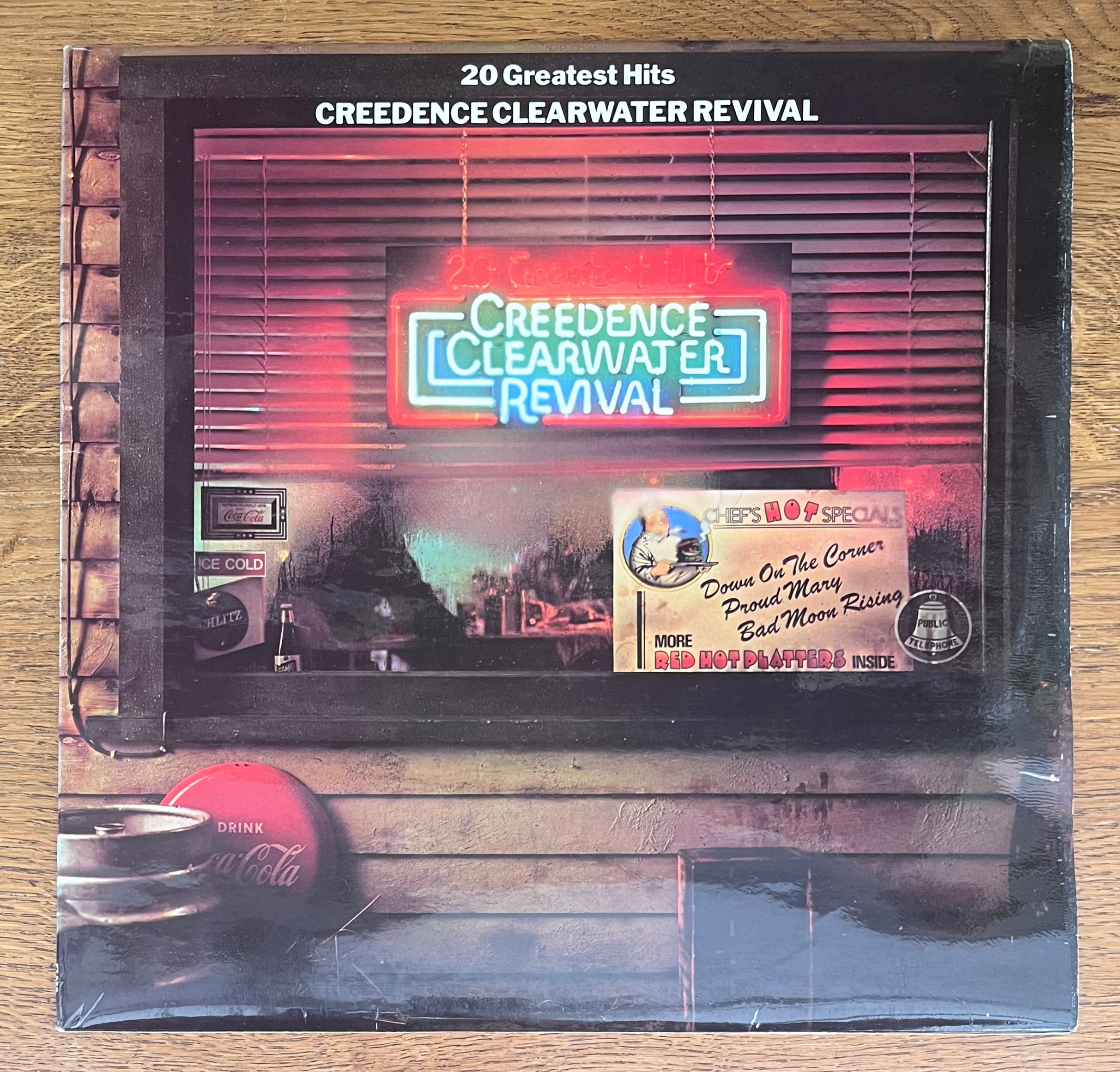 CREEDENCE CLEARWATER REVIVAL - 20 Greatest Hits (1LP Black Vinyl)
