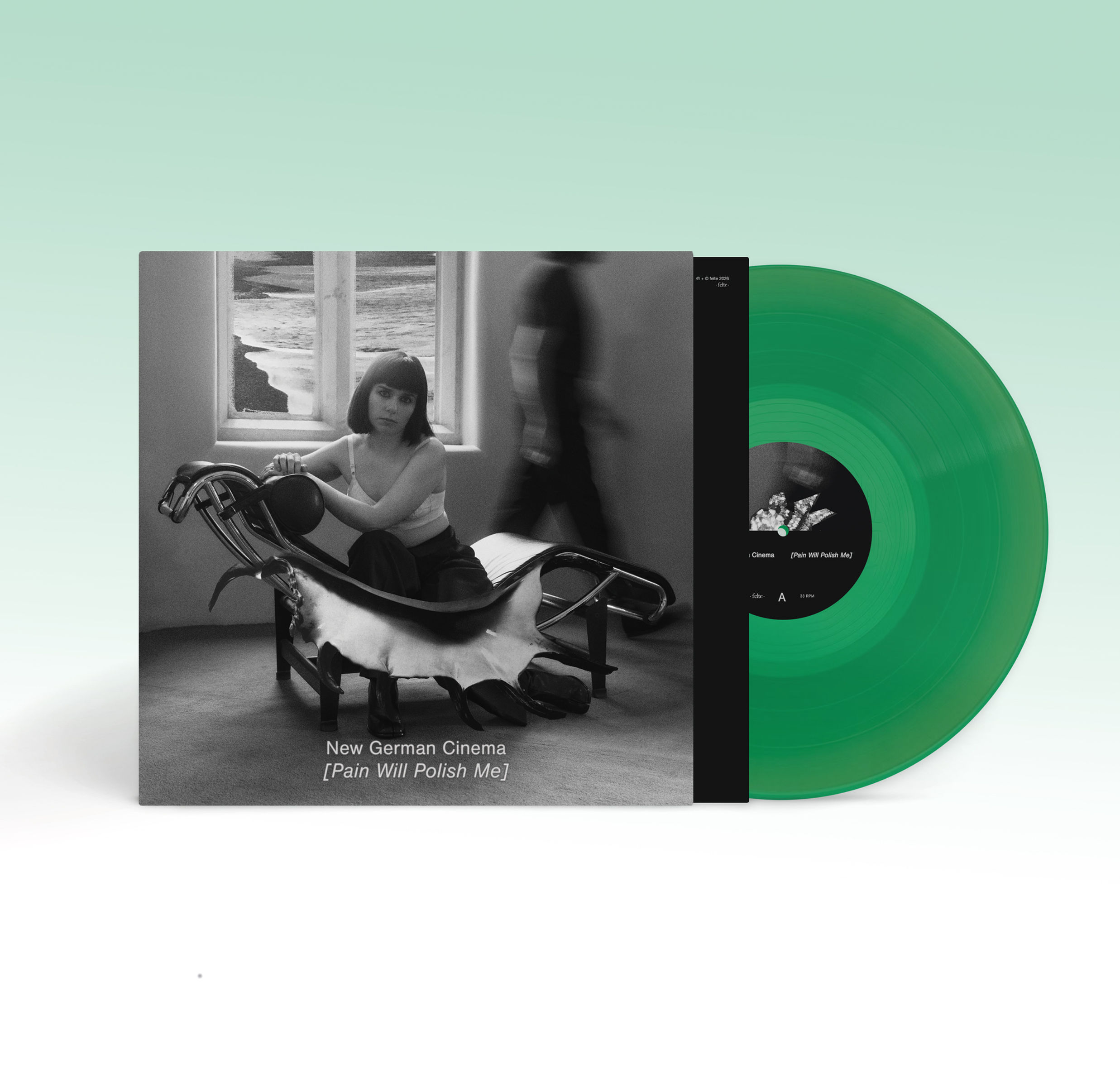 NEW GERMAN CINEMA - Pain Will Polish Me (1LP Angst Green Vinyl)