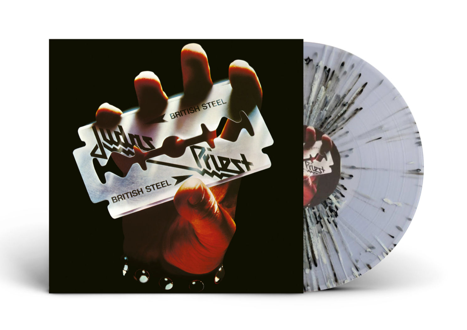 JUDAS PRIEST - British Steel (1LP Black & White Splatter)