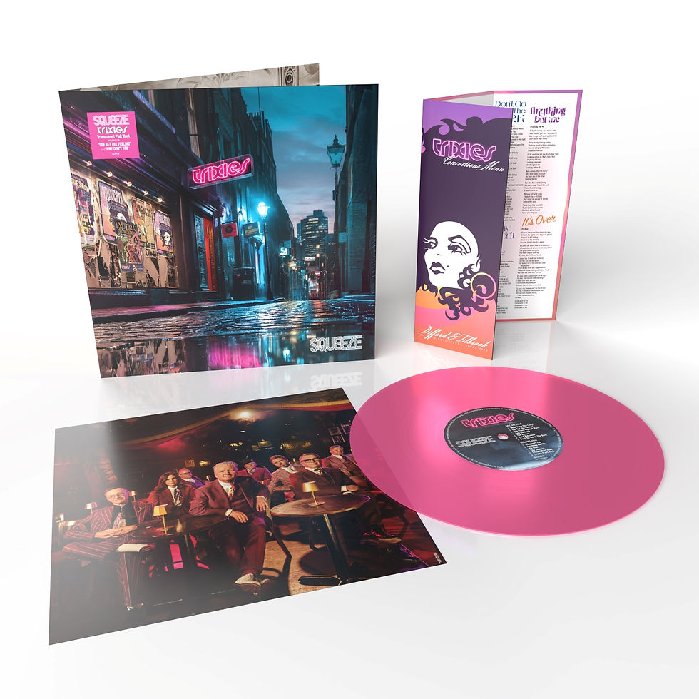 SQUEEZE - Trixies (1LP Transparent Pink Vinyl)