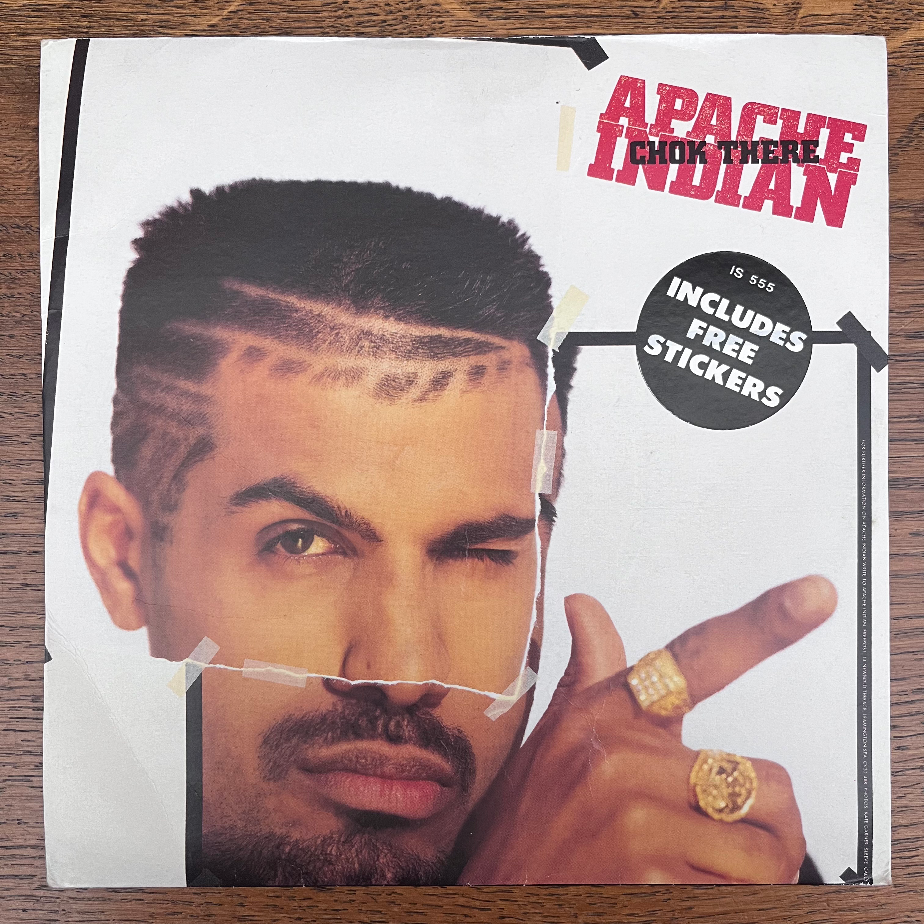 APACHE INDIAN - Chok There 7" Single