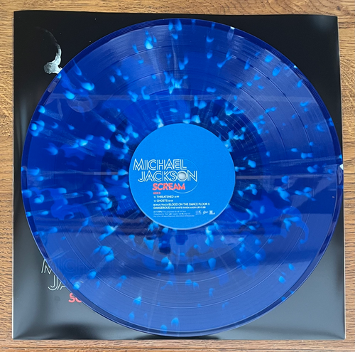 MICHAEL JACKSON - Scream (2LP Blue Splatter + Glow In The Dark