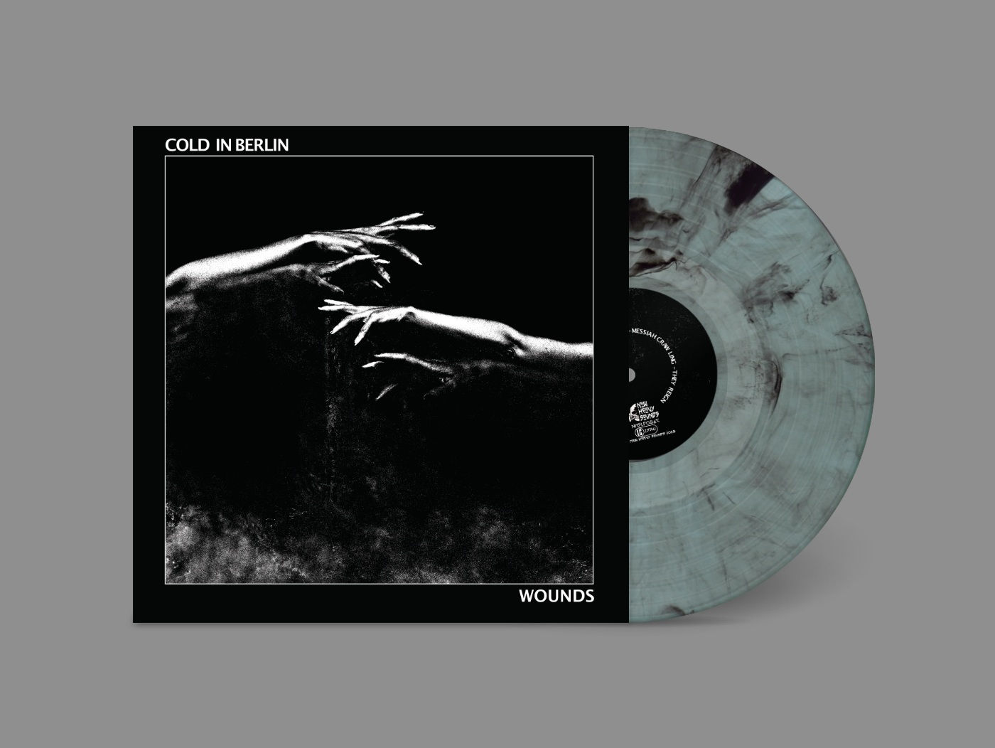 COLD IN BERLIN - Wounds (1LP Ltd Ed. Blue/Black Smoke Vinyl)