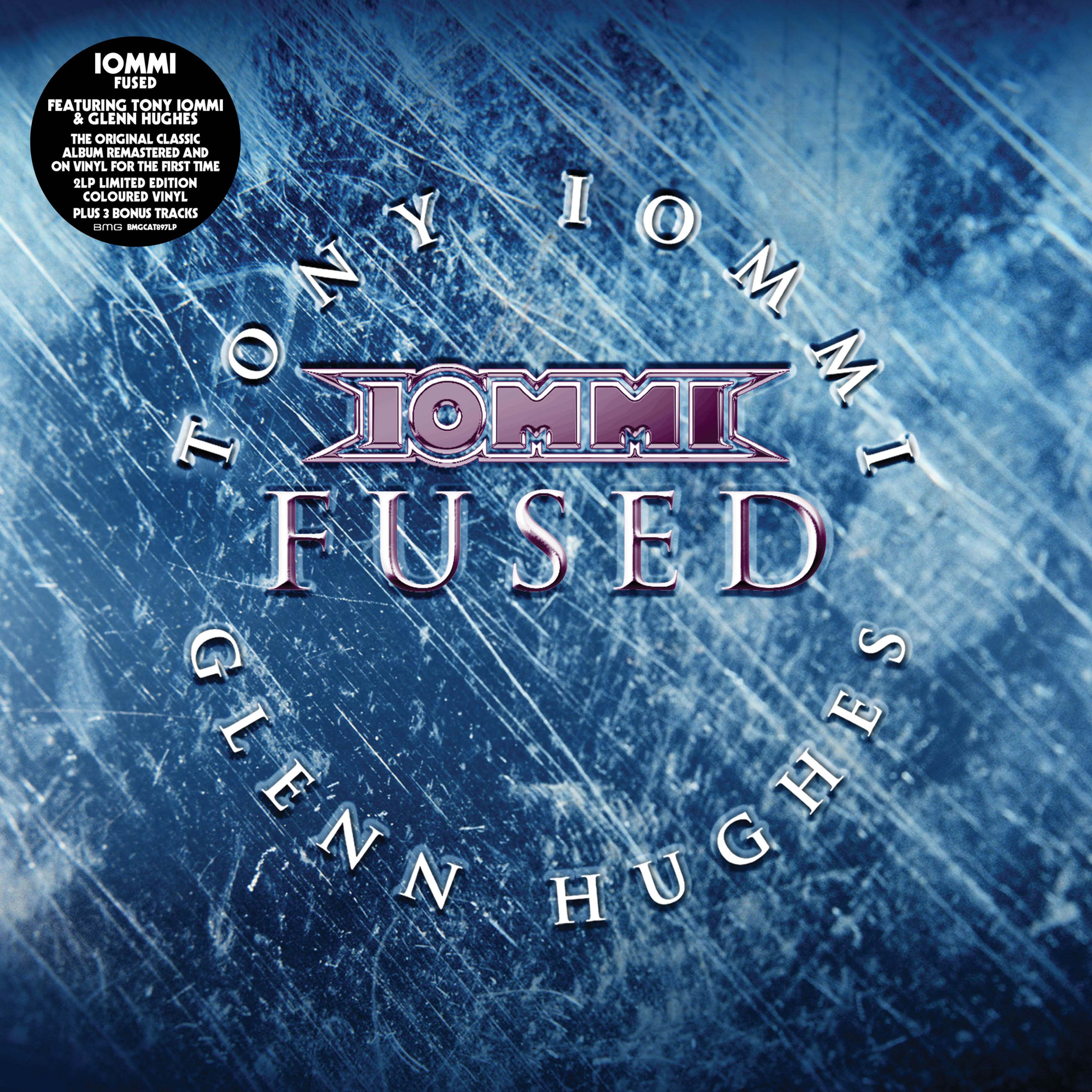 TONY IOMMI - Fused (2LP Transparent Cobalt Blue Vinyl) Ltd Ed.