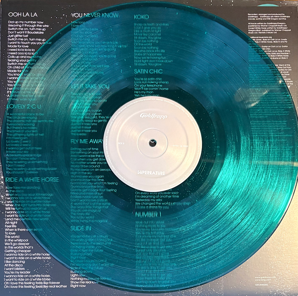 Thumbnail: GOLDFRAPP - Supernature (1LP Ltd Ed. Green Translucent)
