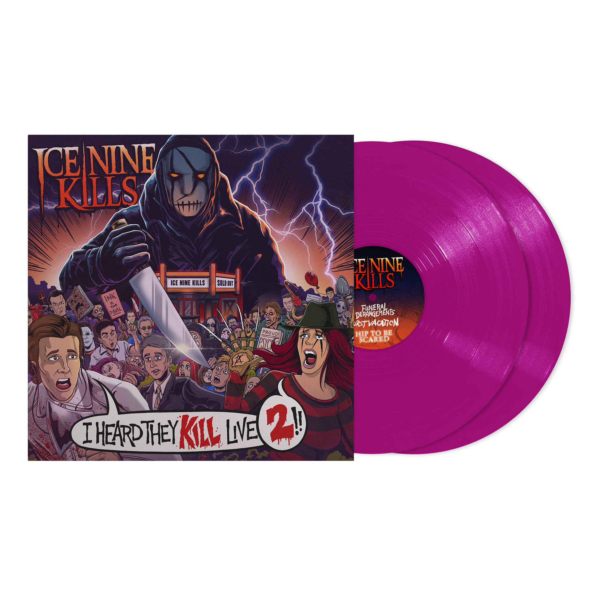 ICE NINE KILLS - I Heard They Kill Live 2 (2LP Opaque Violet Vinyl)