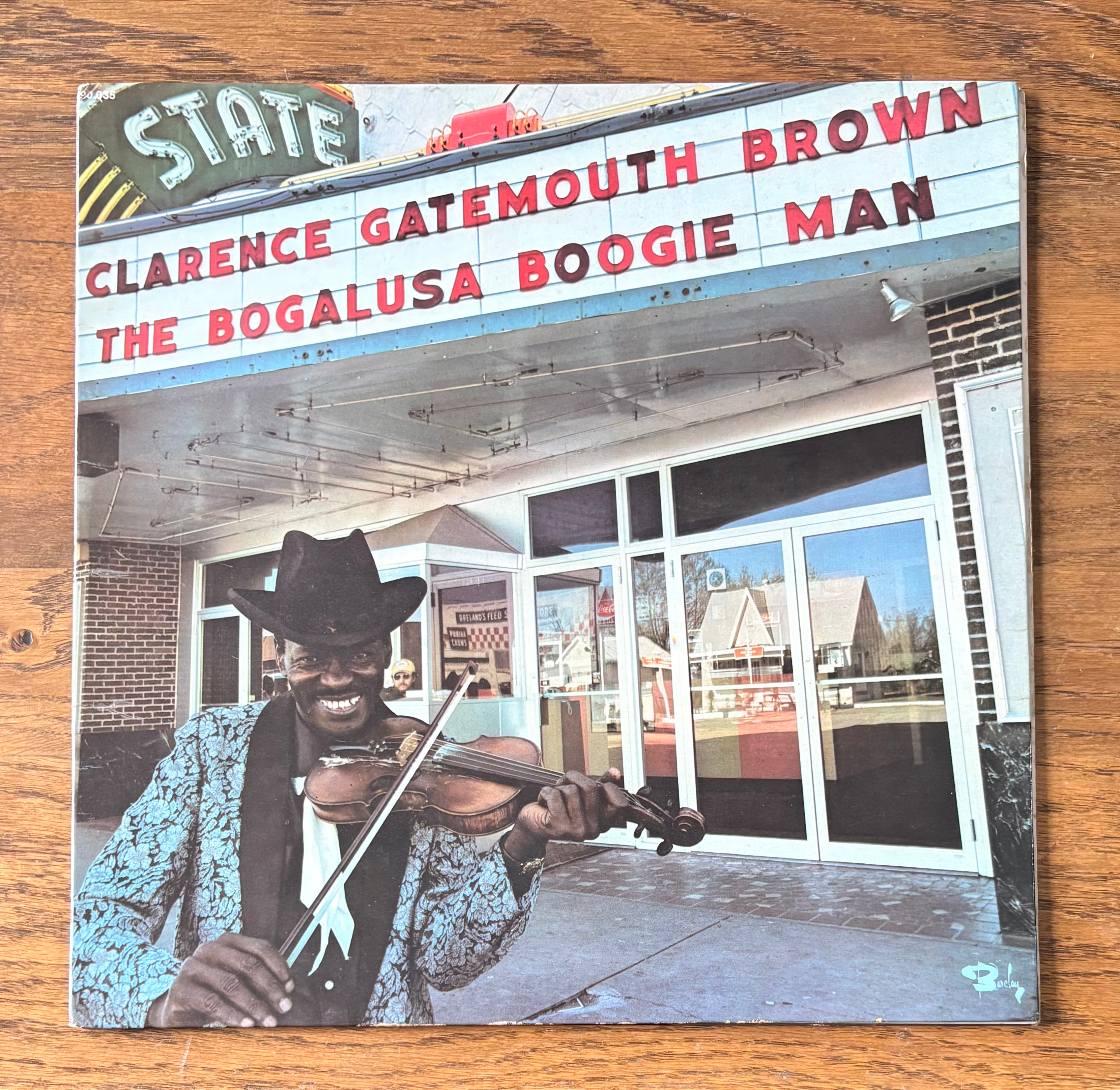 CLARENCE GATEMOUTH BROWN - The Bogalusa Boogie Man (1LP Black Vinyl)