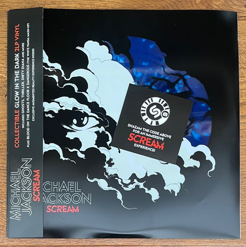 MICHAEL JACKSON - Scream (2LP Blue Splatter + Glow In The Dark