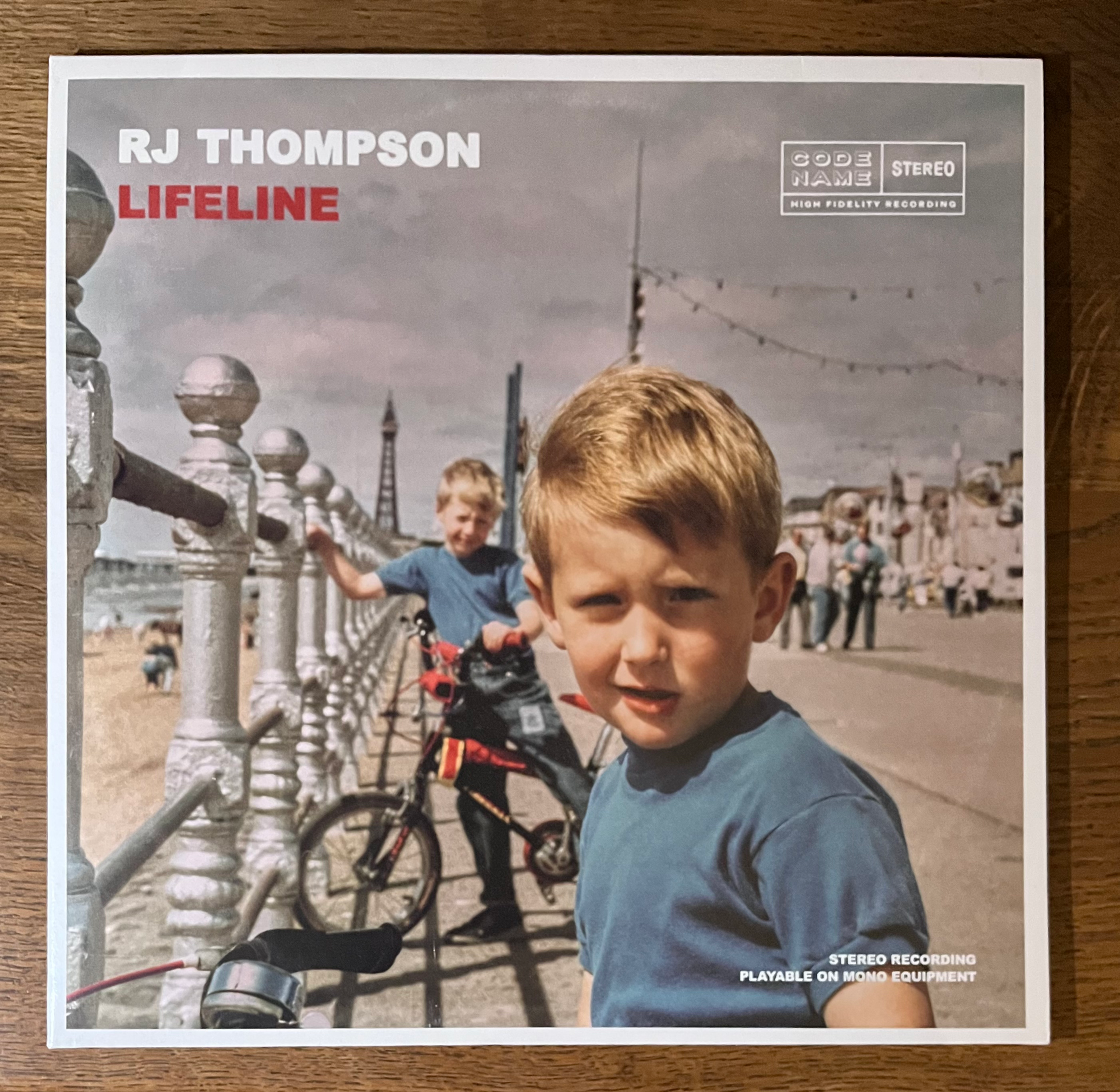 RJ THOMPSON - Lifeline (Blue Marbled Vinyl)