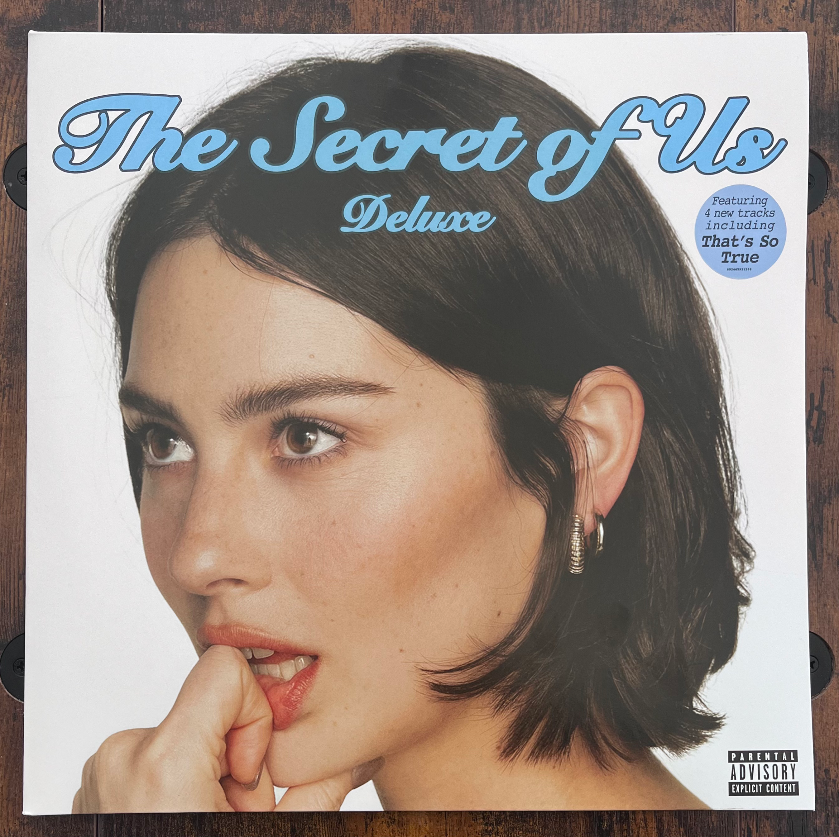 GRACIE ABRAMS - The Secret Of Us Deluxe (White Pearl Opaque/Etched)