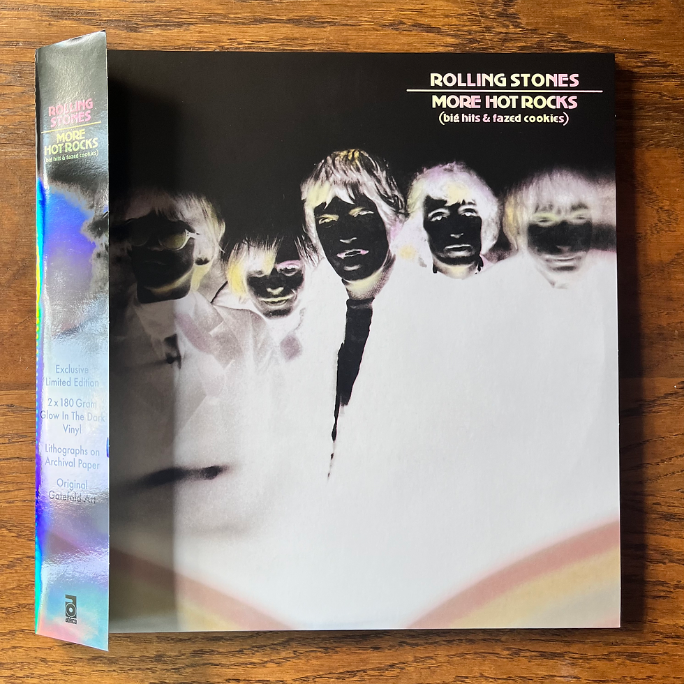 THE ROLLING STONES - More Hot Rocks (2LP Ltd. Ed. Glow In The Dark Vinyl)