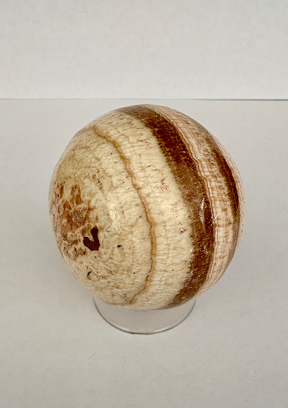 Thumbnail: CHOCOLATE CALCITE SPHERES - Various Sizes Available