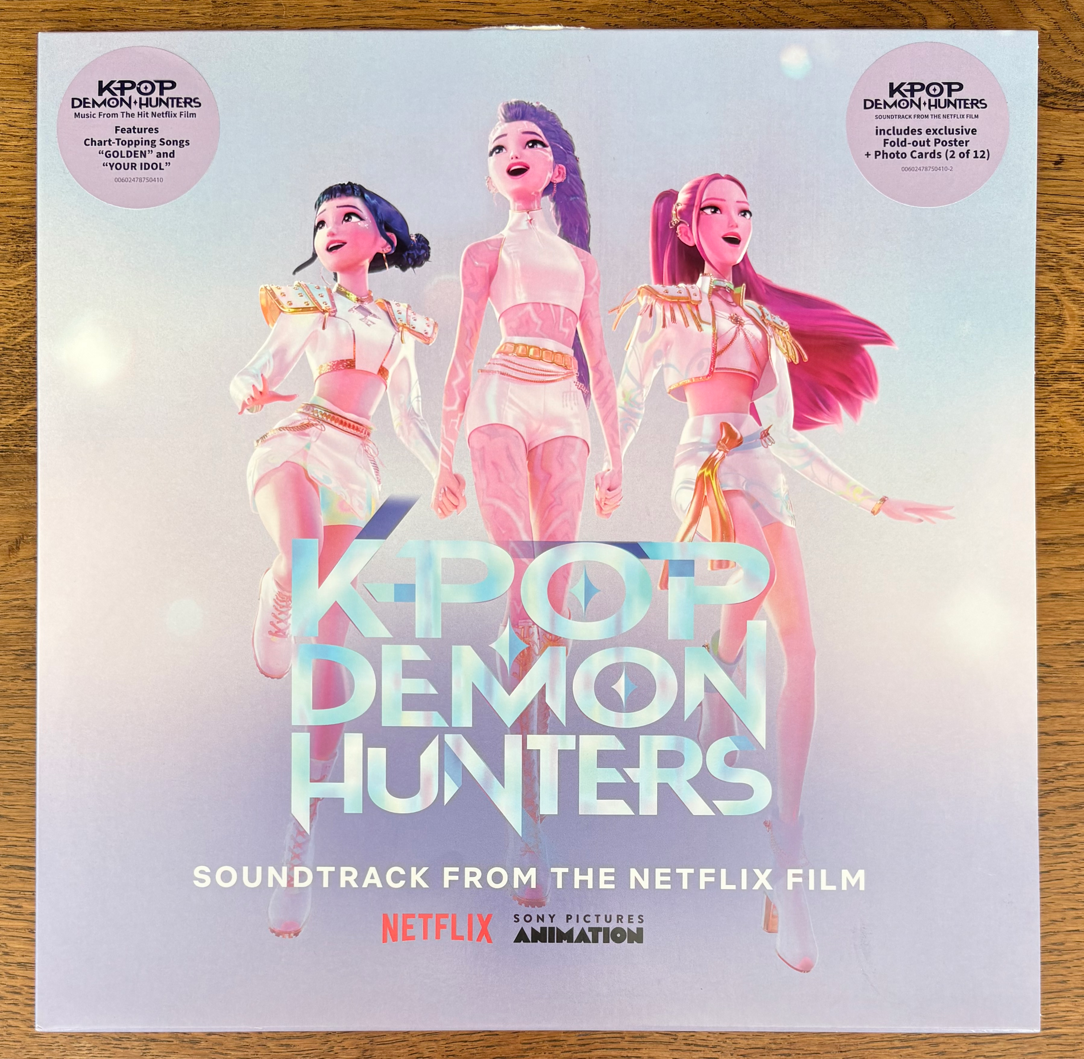 VARIOUS - K-Pop Demon Hunters (Soundtrack) 1LP Smokey Fuchsia Vinyl