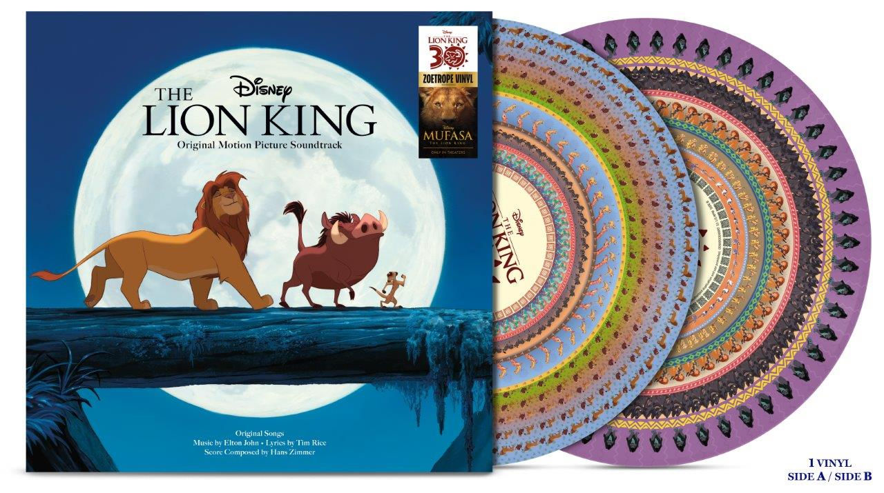 VARIOUS ARTISTS - The Lion King Zoetrope Vinyl (30th Anniversary) 1LP