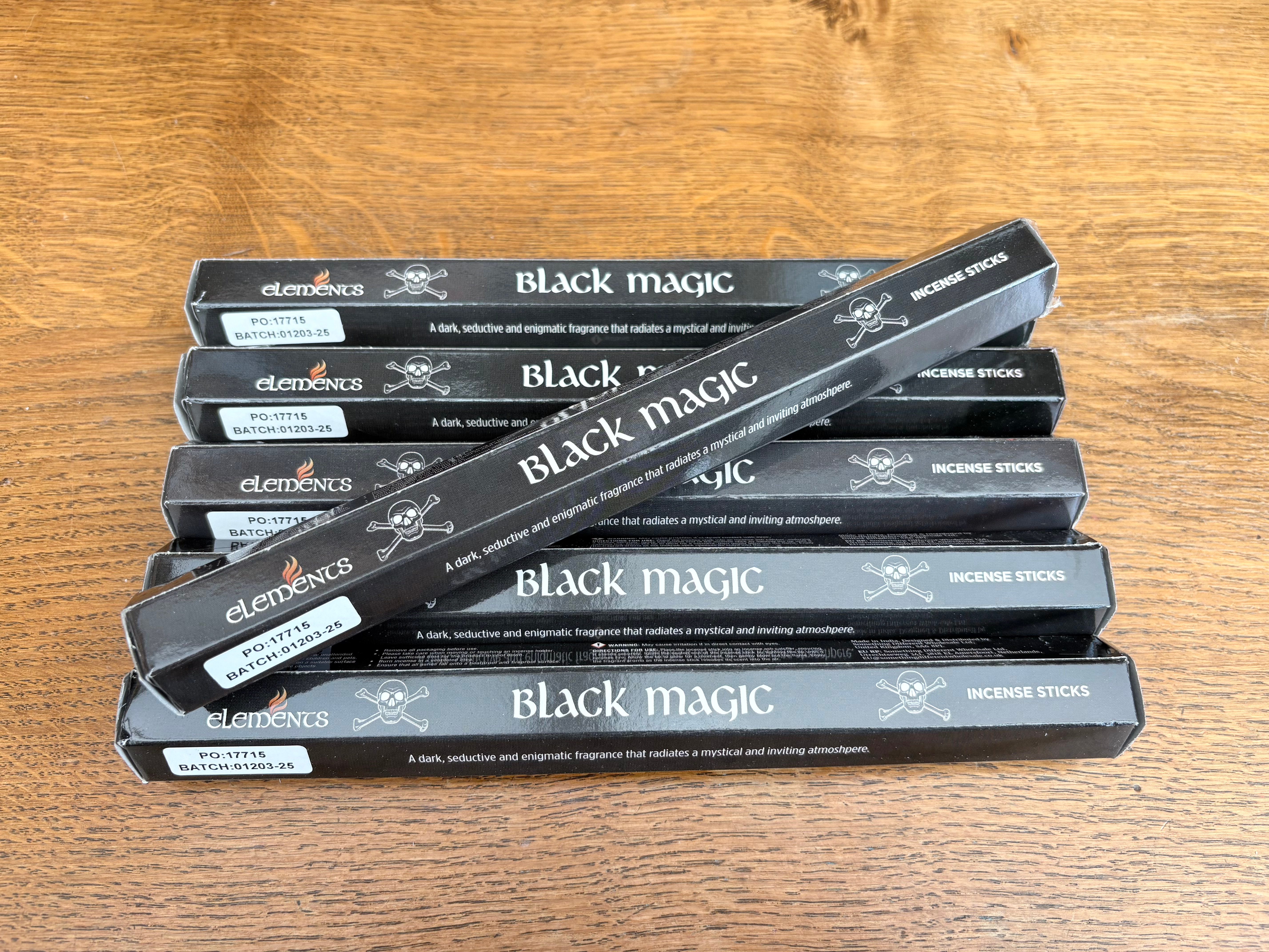ELEMENTS INCENSE STICKS - Black Magic