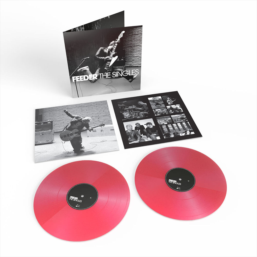 FEEDER - The Singles (2LP 140g Transparent Pink Vinyl)