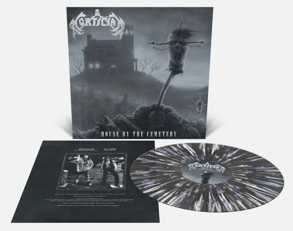 MORTICIAN - House By The Cemetery (12" EP Black Ice With Splatter)