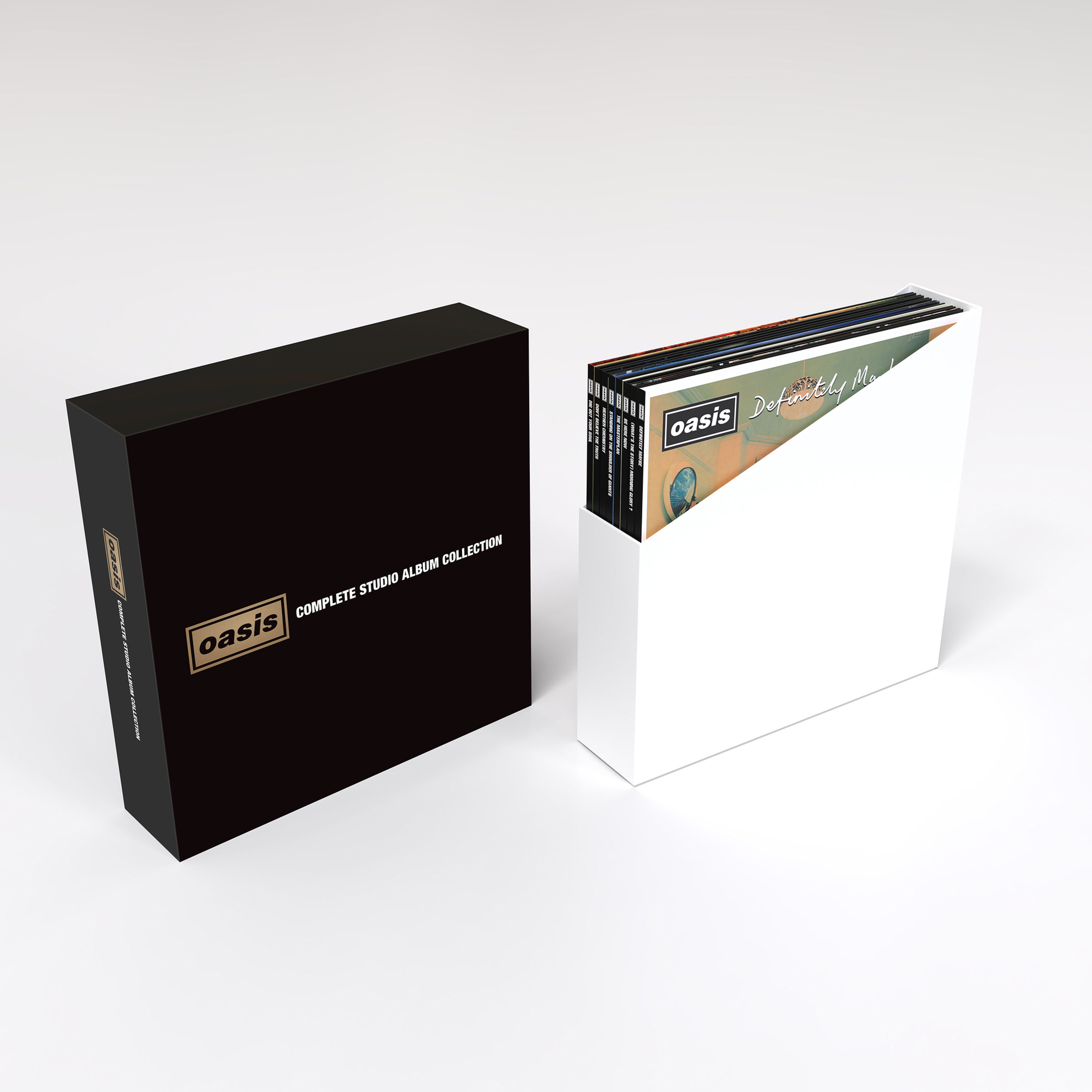 OASIS - Complete Studio Album Collection (8LP Black Vinyl)