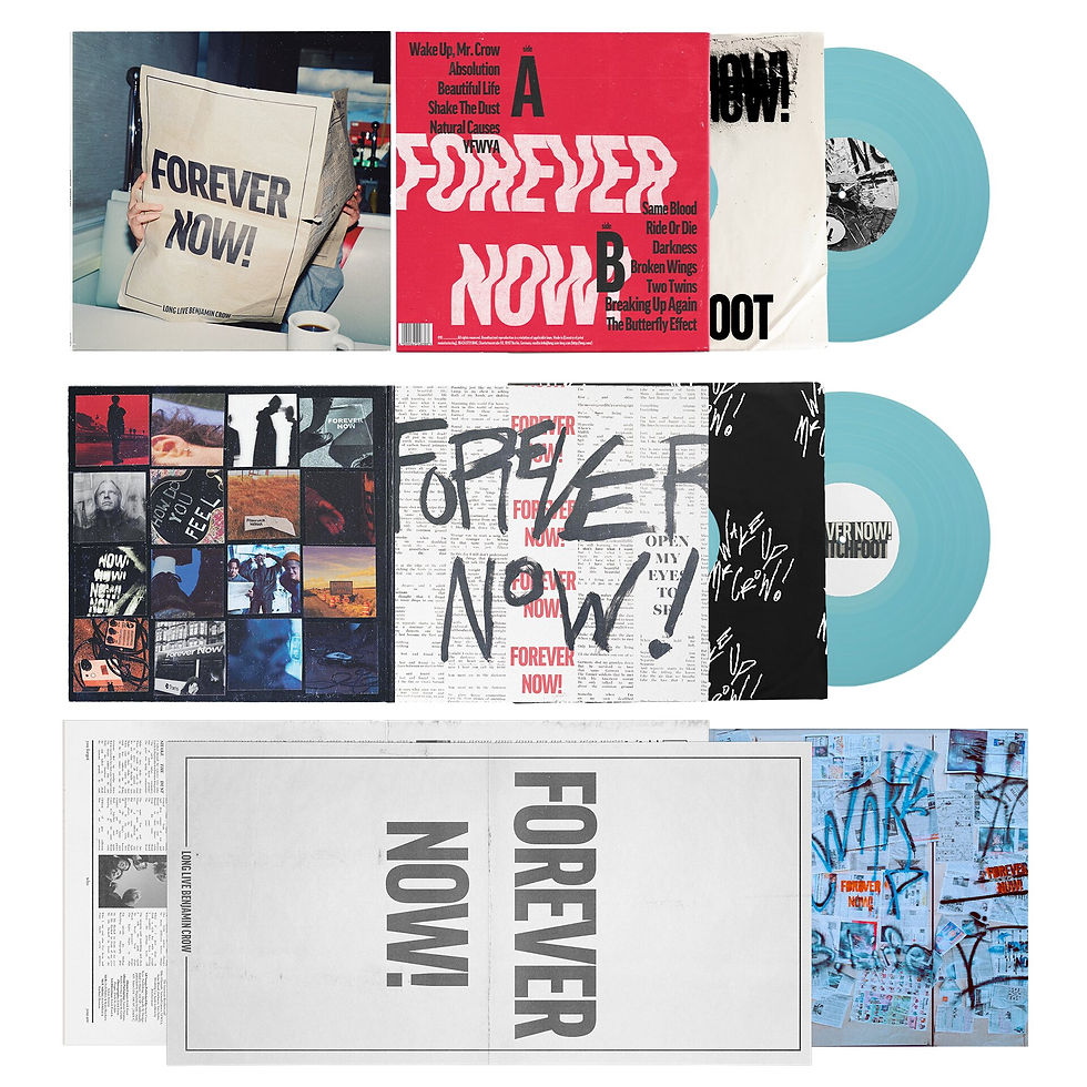 Thumbnail: SWITCHFOOT - Forever Now (Ltd Ed. 140g Transparent Light Blue Vinyl)