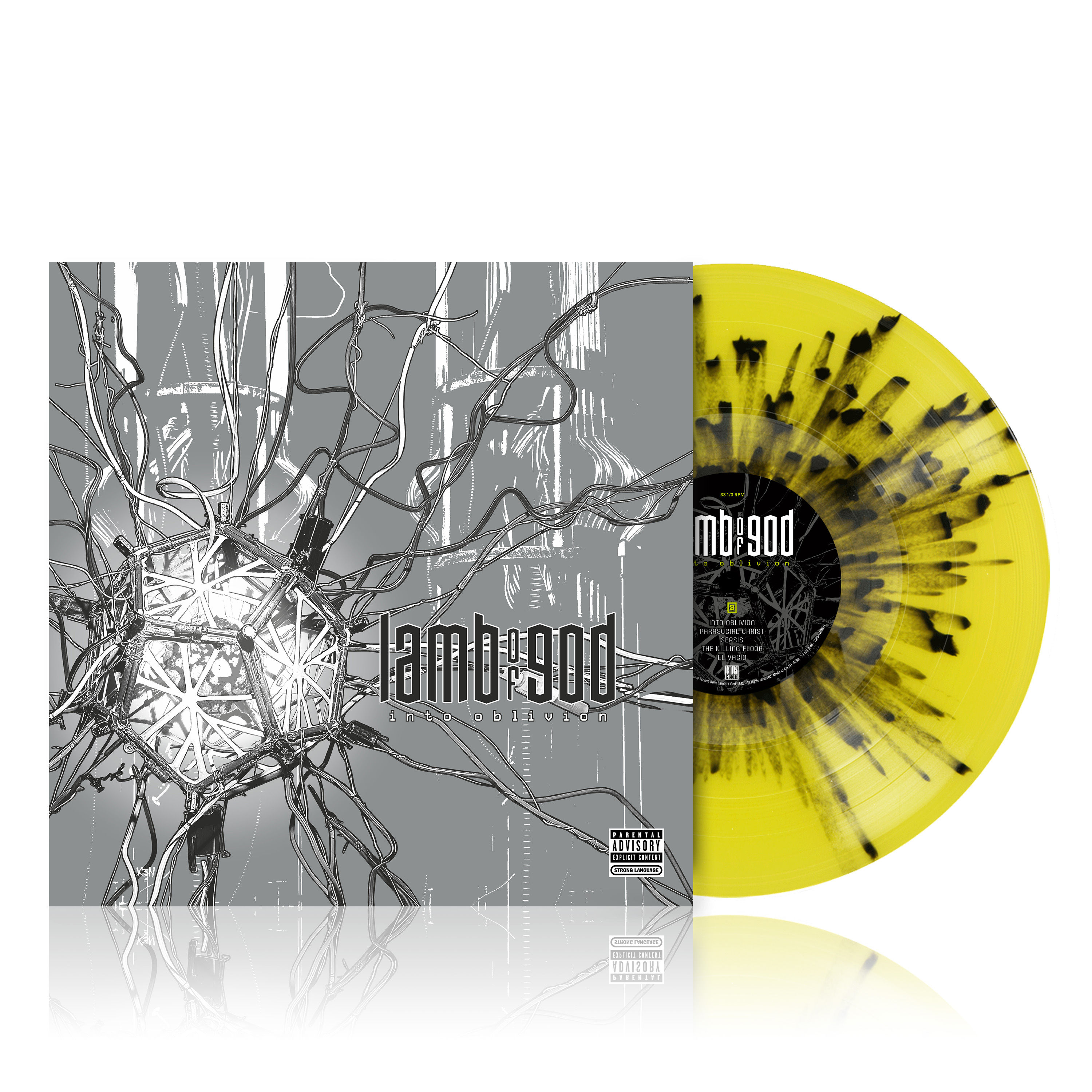 LAMB OF GOD - Into Oblivion (Retail Excl. Yellow/Black Splatter)